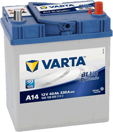 VARTA Blue Dynamic 40 Ач JR+ VARTA Blue Dynamic 40 Ач JR+