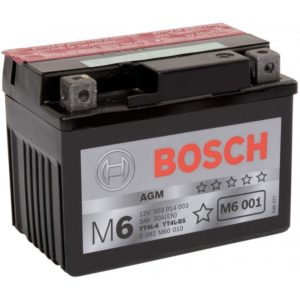 Bosch 3 Ач M60 01 (YT4L-BS) Bosch 3 Ач M60 01 (YT4L-BS)