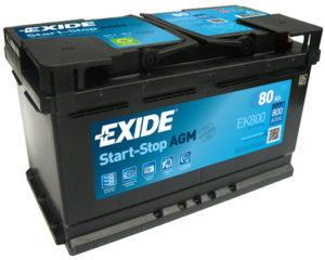 EXIDE Start-Stop AGM 80 Ач EXIDE Start-Stop AGM 80 Ач