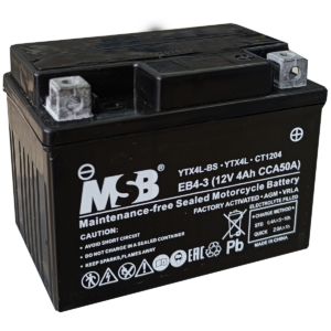 Купить MSB EB4-3 (YTX4L, YB4L-B)